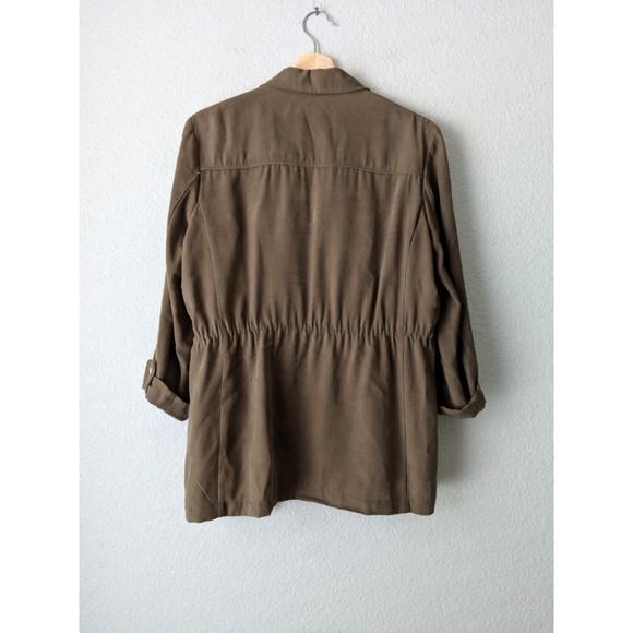 Zara Basic Collection Military Green Jacket - Picture 2 of 8